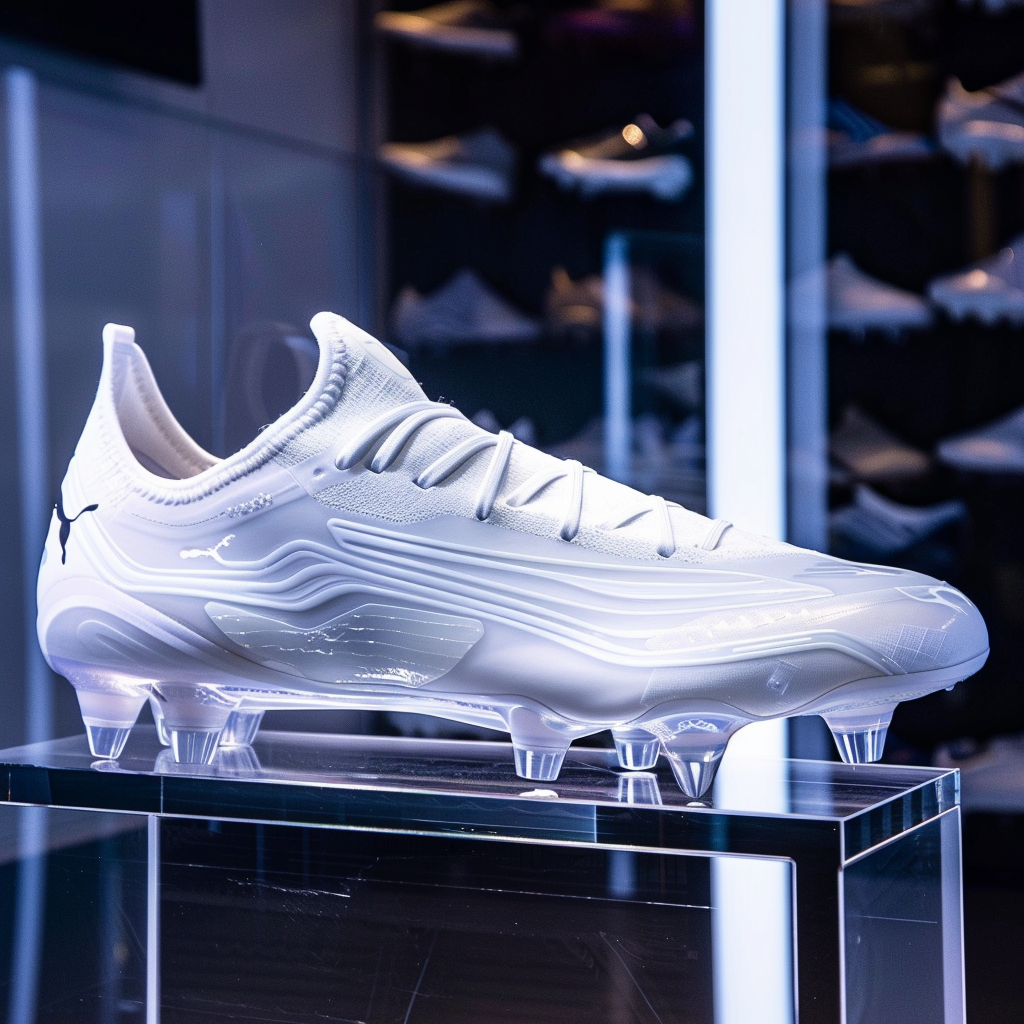 Puma white boot concept visual